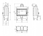 KRATKI LUCY SLIM 10 kW ø 200 – obrázek 4