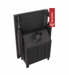 KRATKI ZIBI ECO 9,9 KW ø 180 gilotina – obrázek 4